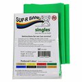 Sup Latex Free 5 ft. Strip Exercise Band, Green-Medium R-Band-10-6303